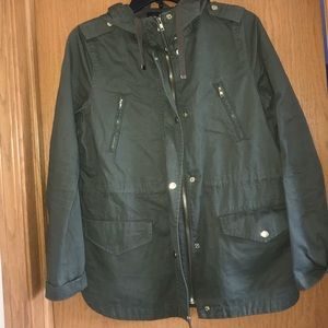 Army green lightweight jacket